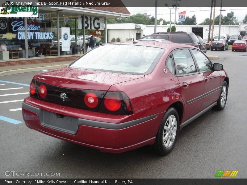 Sport Red Metallic / Medium Gray 2005 Chevrolet Impala