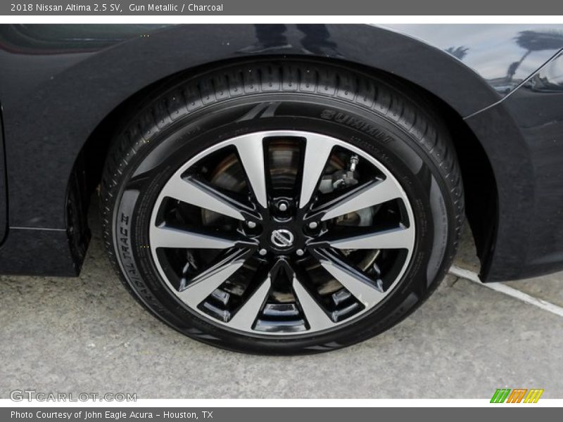 Gun Metallic / Charcoal 2018 Nissan Altima 2.5 SV