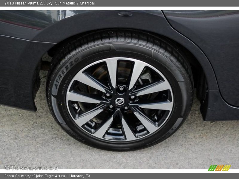 Gun Metallic / Charcoal 2018 Nissan Altima 2.5 SV