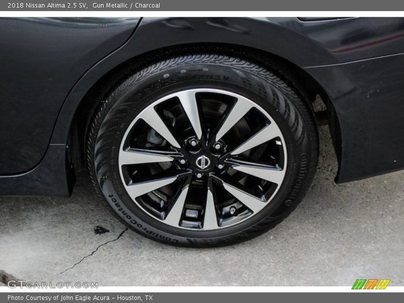 Gun Metallic / Charcoal 2018 Nissan Altima 2.5 SV
