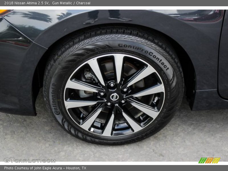 Gun Metallic / Charcoal 2018 Nissan Altima 2.5 SV