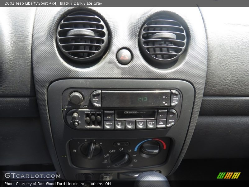 Black / Dark Slate Gray 2002 Jeep Liberty Sport 4x4