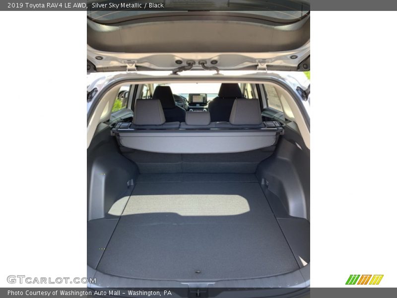 Silver Sky Metallic / Black 2019 Toyota RAV4 LE AWD