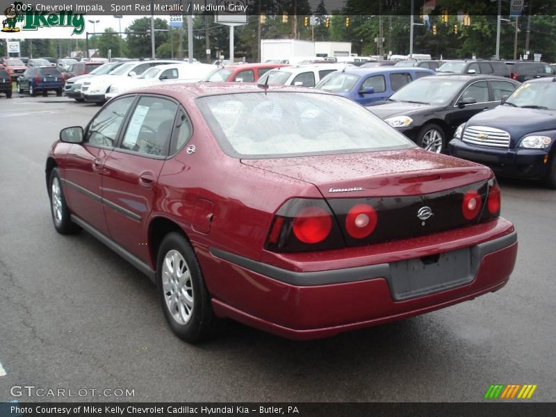Sport Red Metallic / Medium Gray 2005 Chevrolet Impala