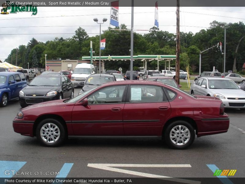 Sport Red Metallic / Medium Gray 2005 Chevrolet Impala