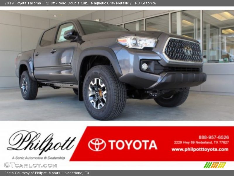 Magnetic Gray Metallic / TRD Graphite 2019 Toyota Tacoma TRD Off-Road Double Cab