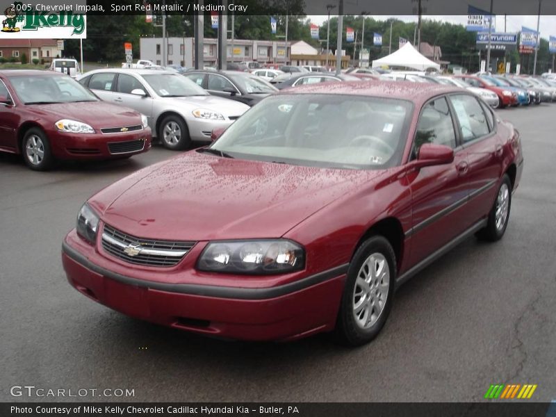Sport Red Metallic / Medium Gray 2005 Chevrolet Impala