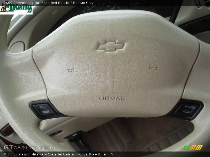 Sport Red Metallic / Medium Gray 2005 Chevrolet Impala