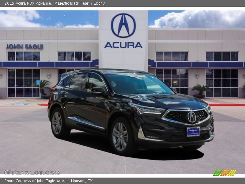 Majestic Black Pearl / Ebony 2019 Acura RDX Advance