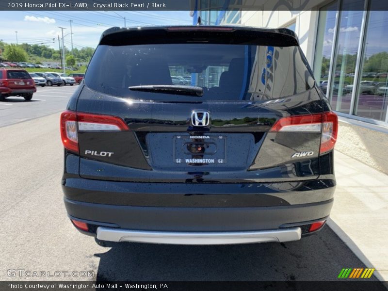 Crystal Black Pearl / Black 2019 Honda Pilot EX-L AWD