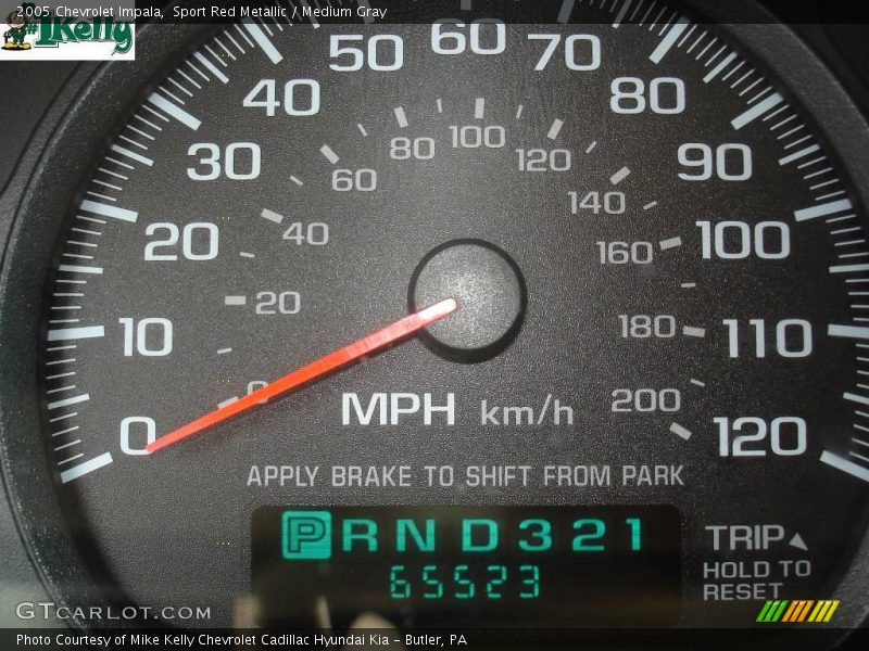 Sport Red Metallic / Medium Gray 2005 Chevrolet Impala