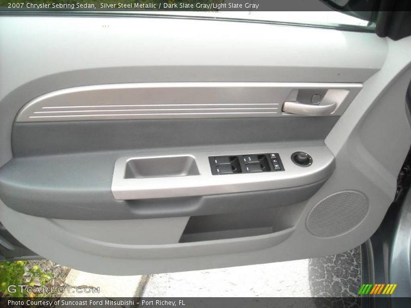 Silver Steel Metallic / Dark Slate Gray/Light Slate Gray 2007 Chrysler Sebring Sedan