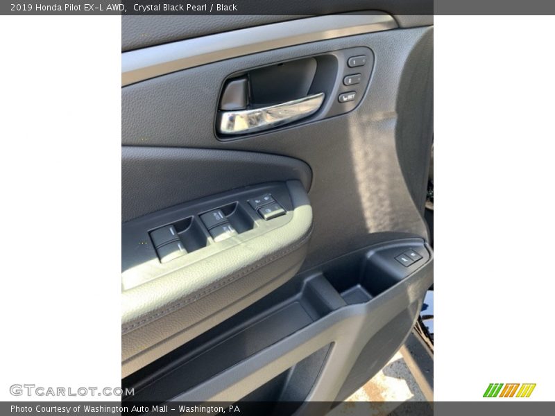 Crystal Black Pearl / Black 2019 Honda Pilot EX-L AWD