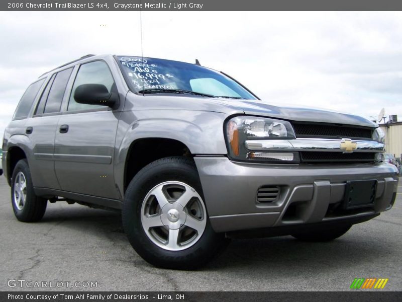 Graystone Metallic / Light Gray 2006 Chevrolet TrailBlazer LS 4x4
