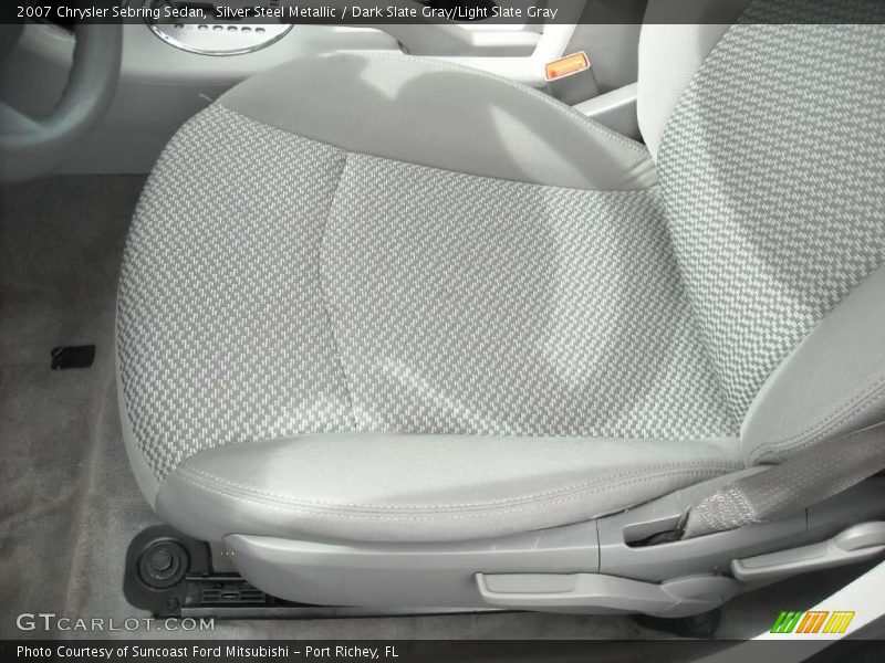 Silver Steel Metallic / Dark Slate Gray/Light Slate Gray 2007 Chrysler Sebring Sedan