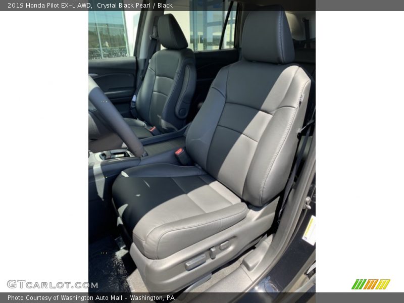 Crystal Black Pearl / Black 2019 Honda Pilot EX-L AWD