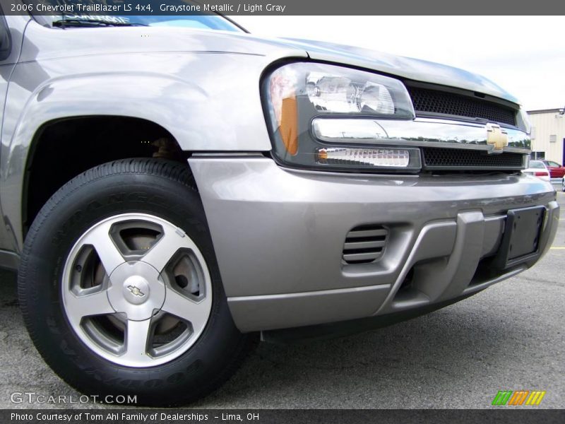 Graystone Metallic / Light Gray 2006 Chevrolet TrailBlazer LS 4x4
