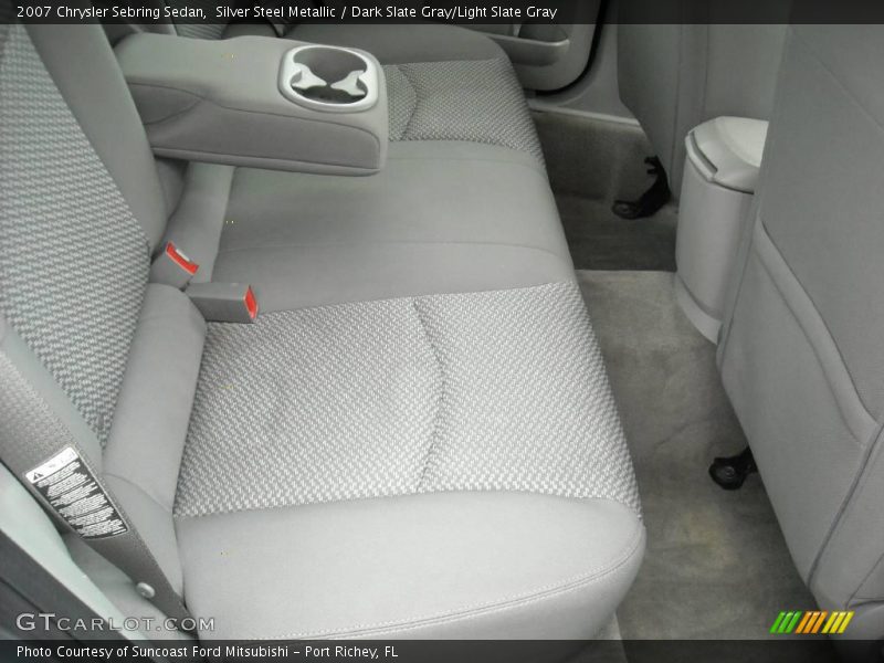 Silver Steel Metallic / Dark Slate Gray/Light Slate Gray 2007 Chrysler Sebring Sedan