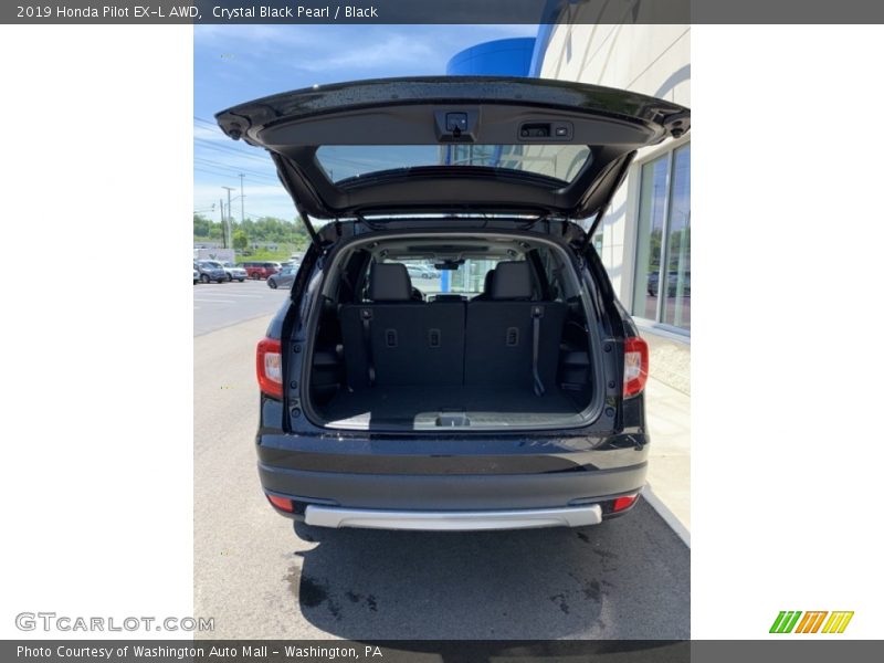 Crystal Black Pearl / Black 2019 Honda Pilot EX-L AWD