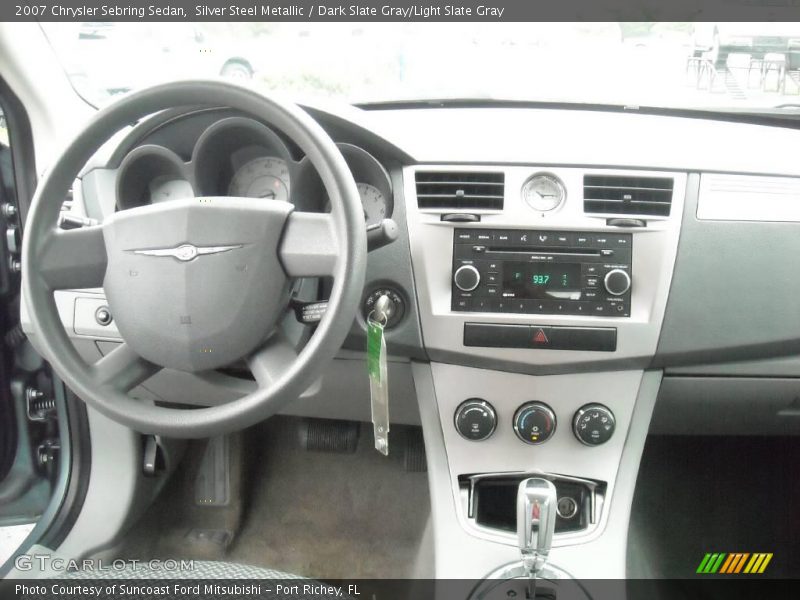 Silver Steel Metallic / Dark Slate Gray/Light Slate Gray 2007 Chrysler Sebring Sedan