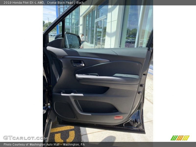 Crystal Black Pearl / Black 2019 Honda Pilot EX-L AWD