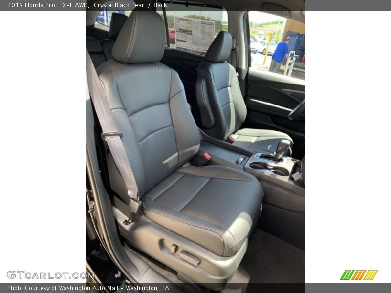 Crystal Black Pearl / Black 2019 Honda Pilot EX-L AWD