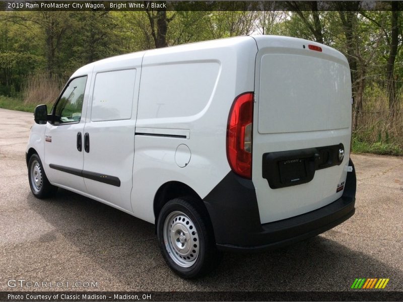 Bright White / Black 2019 Ram ProMaster City Wagon