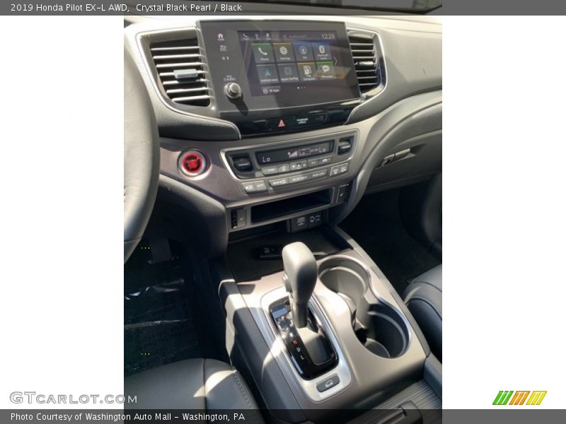 Crystal Black Pearl / Black 2019 Honda Pilot EX-L AWD