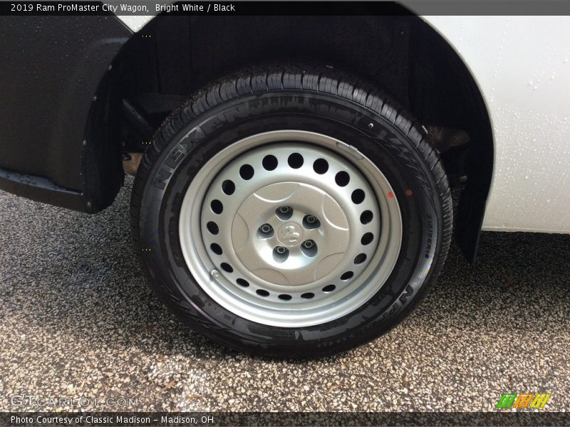 Bright White / Black 2019 Ram ProMaster City Wagon