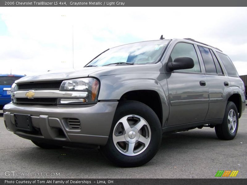 Graystone Metallic / Light Gray 2006 Chevrolet TrailBlazer LS 4x4