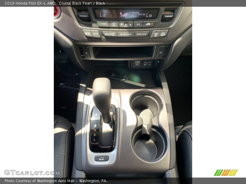 Crystal Black Pearl / Black 2019 Honda Pilot EX-L AWD