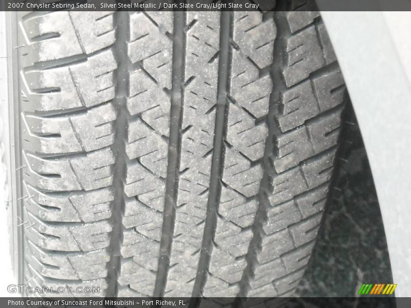 Silver Steel Metallic / Dark Slate Gray/Light Slate Gray 2007 Chrysler Sebring Sedan