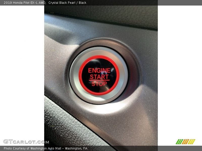 Crystal Black Pearl / Black 2019 Honda Pilot EX-L AWD