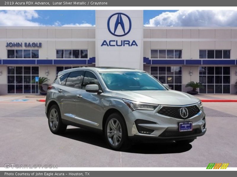 Lunar Silver Metallic / Graystone 2019 Acura RDX Advance