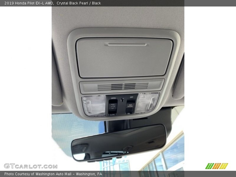 Crystal Black Pearl / Black 2019 Honda Pilot EX-L AWD