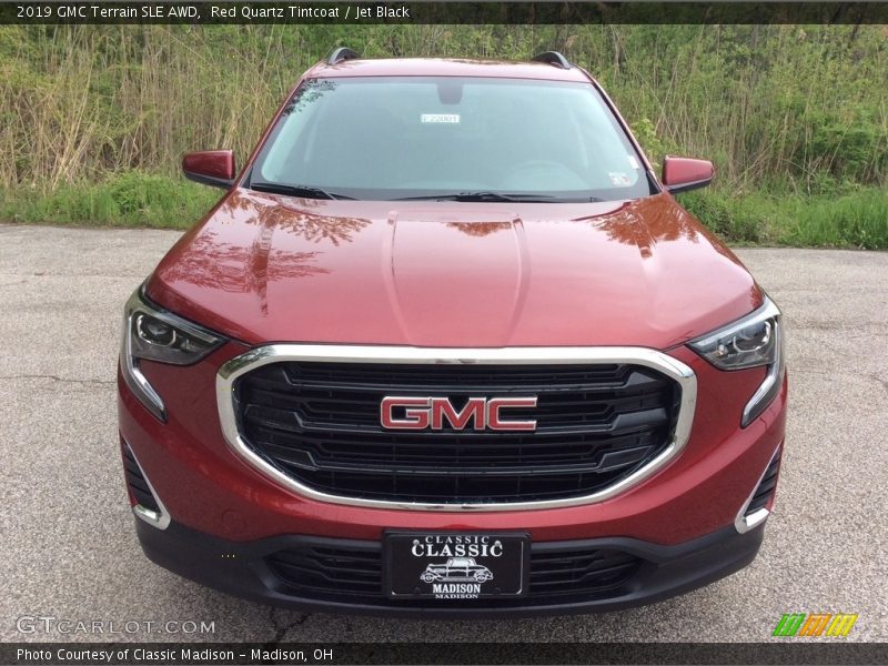 Red Quartz Tintcoat / Jet Black 2019 GMC Terrain SLE AWD