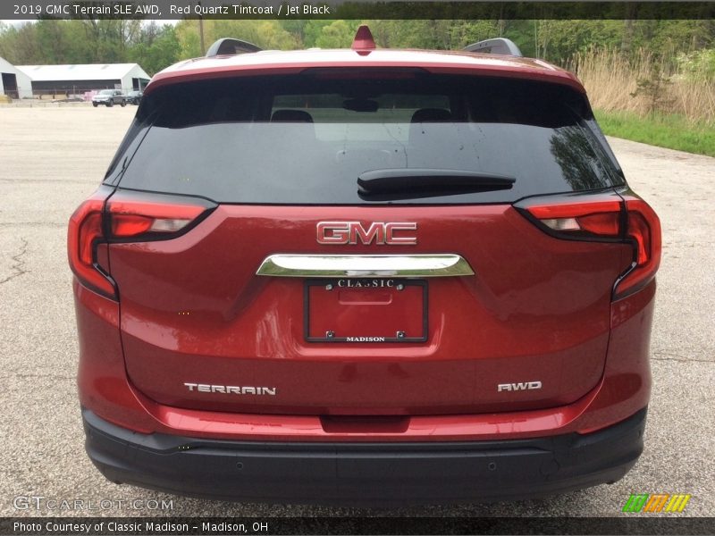 Red Quartz Tintcoat / Jet Black 2019 GMC Terrain SLE AWD