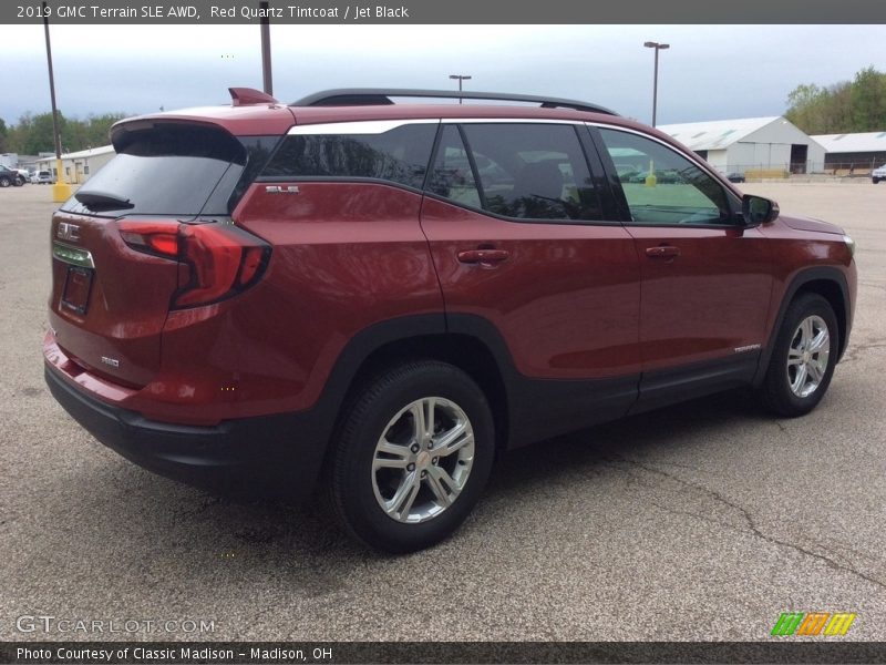 Red Quartz Tintcoat / Jet Black 2019 GMC Terrain SLE AWD