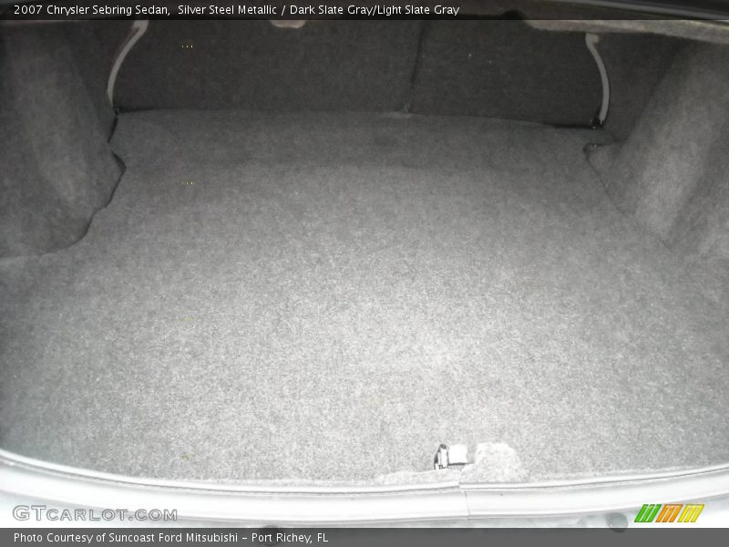Silver Steel Metallic / Dark Slate Gray/Light Slate Gray 2007 Chrysler Sebring Sedan