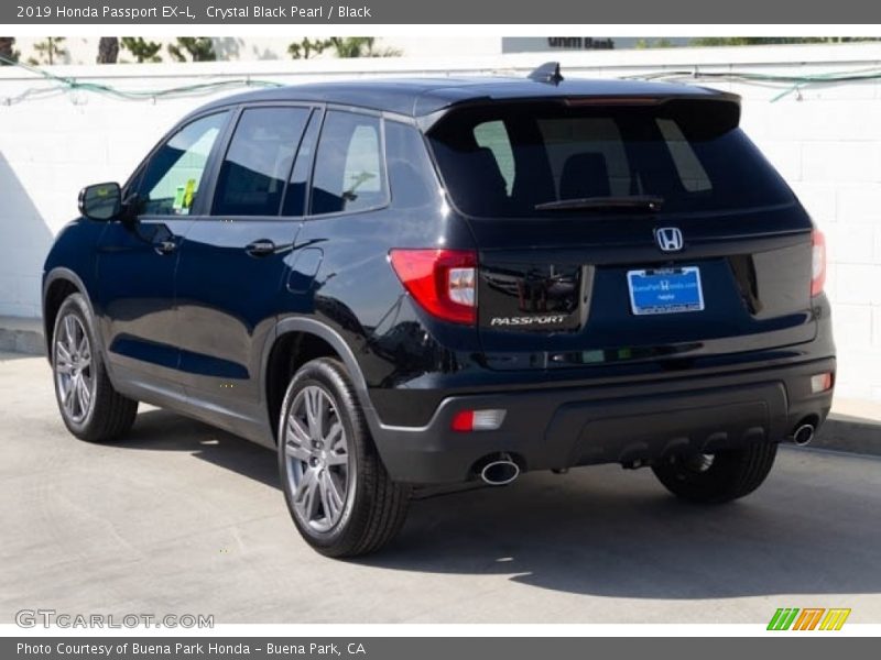 Crystal Black Pearl / Black 2019 Honda Passport EX-L