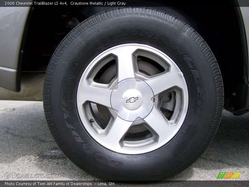 Graystone Metallic / Light Gray 2006 Chevrolet TrailBlazer LS 4x4