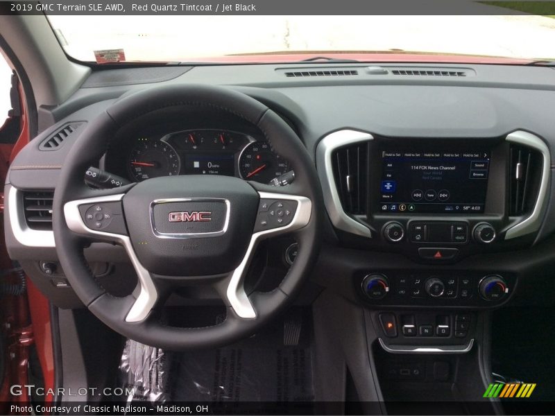 Red Quartz Tintcoat / Jet Black 2019 GMC Terrain SLE AWD