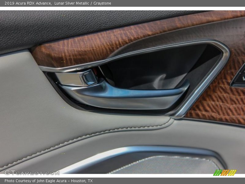 Lunar Silver Metallic / Graystone 2019 Acura RDX Advance
