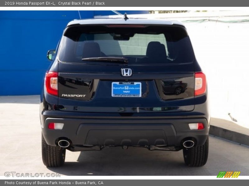 Crystal Black Pearl / Black 2019 Honda Passport EX-L