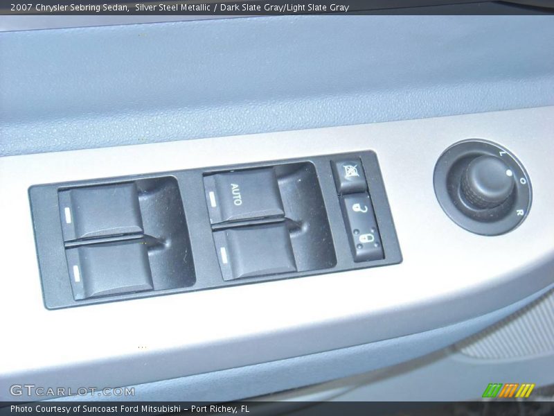 Silver Steel Metallic / Dark Slate Gray/Light Slate Gray 2007 Chrysler Sebring Sedan