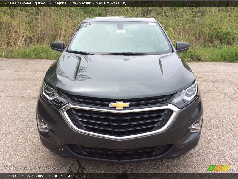 Nightfall Gray Metallic / Medium Ash Gray 2019 Chevrolet Equinox LS