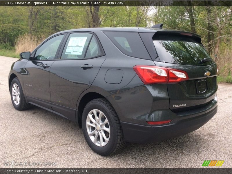 Nightfall Gray Metallic / Medium Ash Gray 2019 Chevrolet Equinox LS