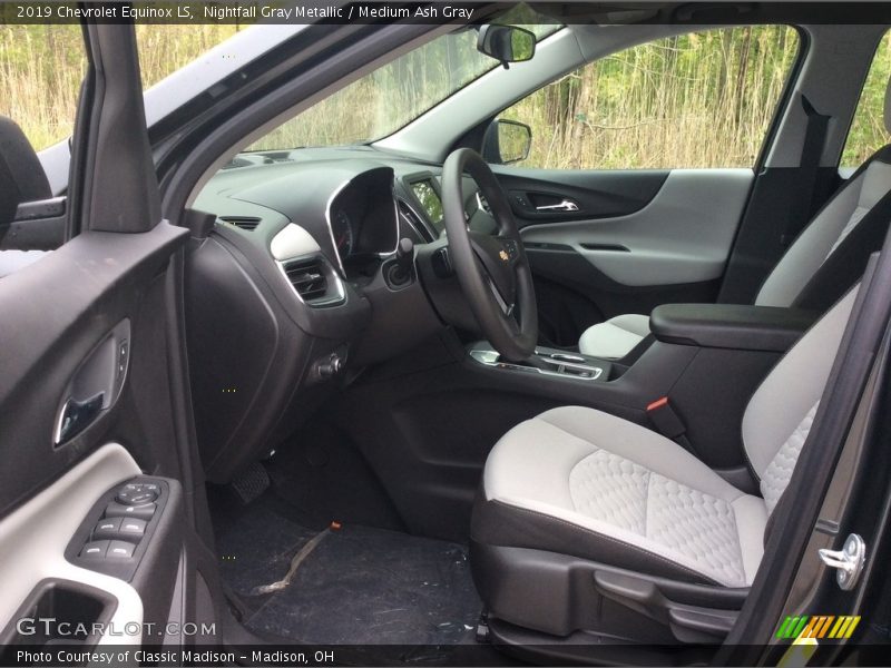Nightfall Gray Metallic / Medium Ash Gray 2019 Chevrolet Equinox LS