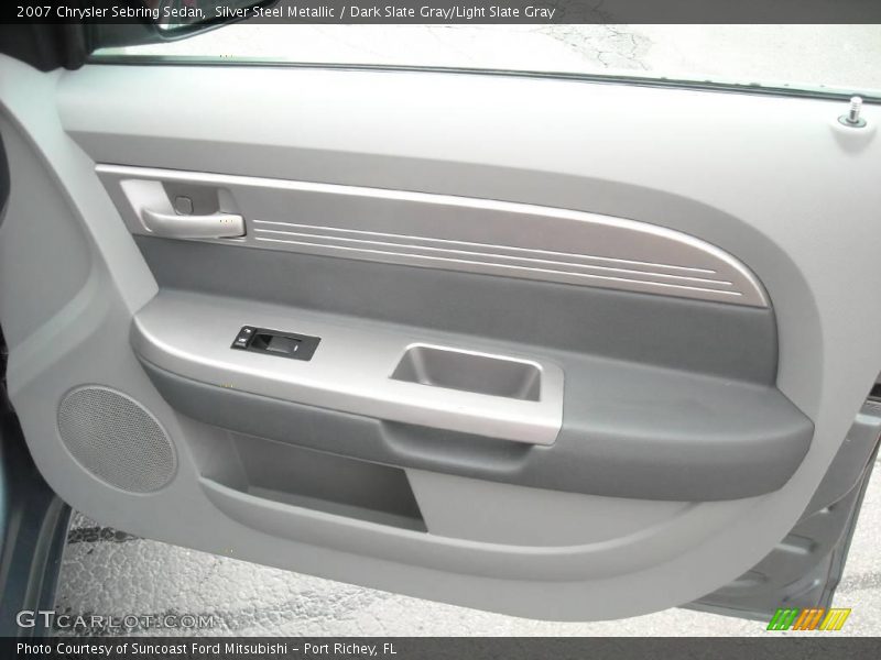 Silver Steel Metallic / Dark Slate Gray/Light Slate Gray 2007 Chrysler Sebring Sedan