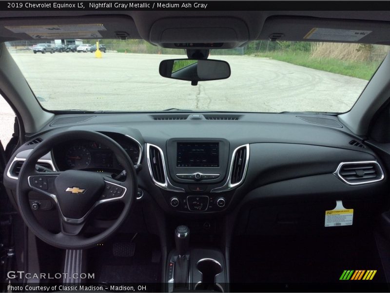 Nightfall Gray Metallic / Medium Ash Gray 2019 Chevrolet Equinox LS